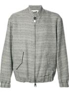 Vivienne Westwood Man Elasticated Detailing Bomber Jacket, Men's, Size: 48, Grey, Cotton/modal/polyester