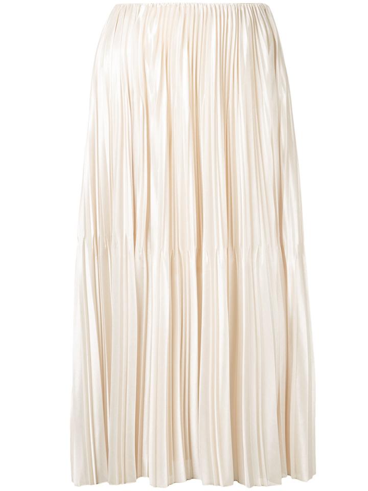 Astraet Pleated Skirt - Nude & Neutrals