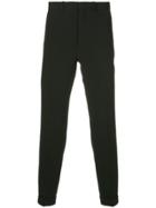 N. Hoolywood Tapered Leg Tailored Trousers - Black