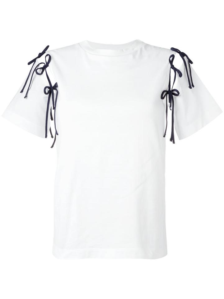 Facetasm Strings T-shirt, Size: 1, White, Cotton