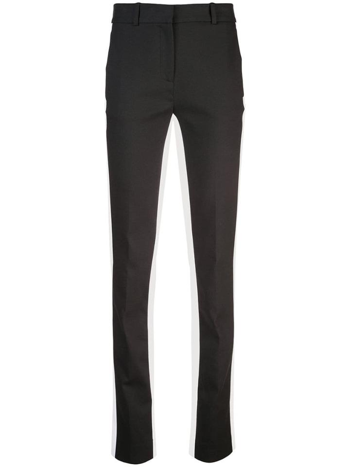 Victoria Victoria Beckham Mid Rise Tailored Trousers - Black