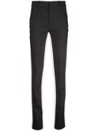 Victoria Victoria Beckham Mid Rise Tailored Trousers - Black