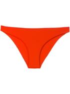 La Perla 'beach Escape' Brazilian Bikini Botton, Women's, Size: 46, Yellow/orange, Nylon/spandex/elastane