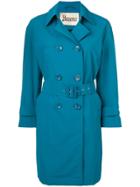 Herno Mid-length Trenchcoat - Blue