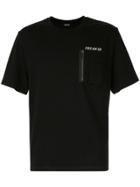 Christian Dada Graphic-print Pocket T-shirt - Black