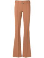 Gloria Coelho Flared Trousers - Neutrals