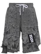 Liam Hodges Rave Washed Shorts - Grey
