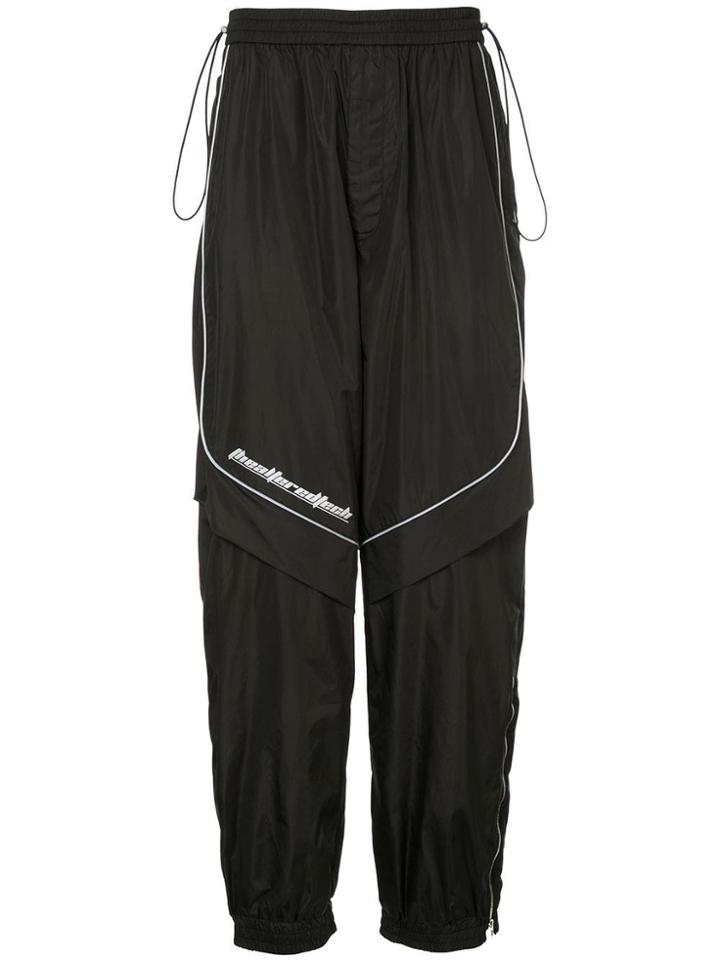 Juun.j Oversized Track Pants - Black