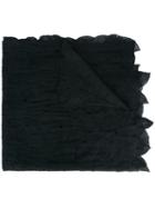 Faliero Sarti 'filante' Scarf, Women's, Black, Wool/viscose/polyester/silk