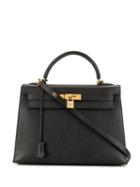 Hermès Pre-owned Kelly 35 Sellier 2way Bag - Black