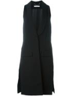Givenchy Sleeveless Long Blazer