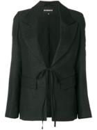 Ann Demeulemeester Single-breasted Blazer - Black