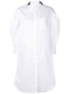 Simone Rocha Shirt Midi Dress - White