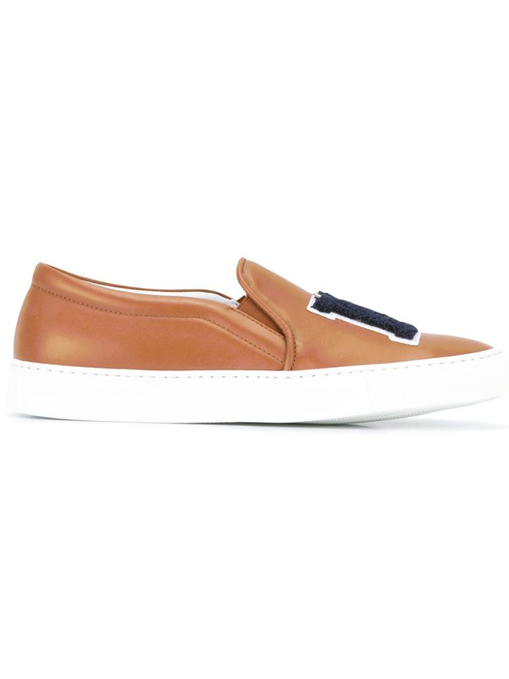 Joshua Sanders Ny Slip-on Sneakers - Brown