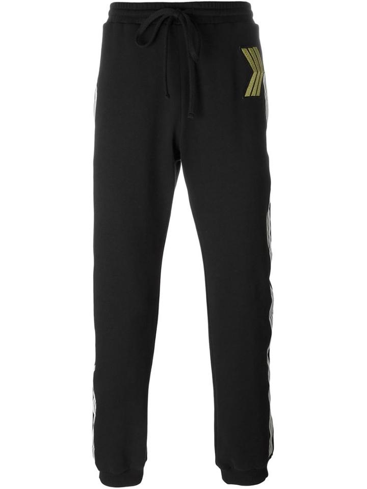 Amen Patch Detail Track Pants