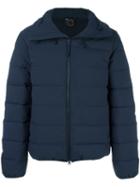 Aspesi Padded Jacket, Men's, Size: Medium, Blue, Feather Down/polyamide/spandex/elastane