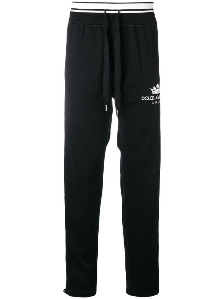 Dolce & Gabbana Logo Track Pants - Black