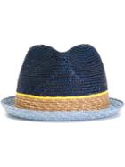 Paul Smith Short Brim Straw Hat