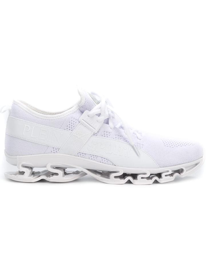 Plein Sport Spinner Low Top Sneakers - White