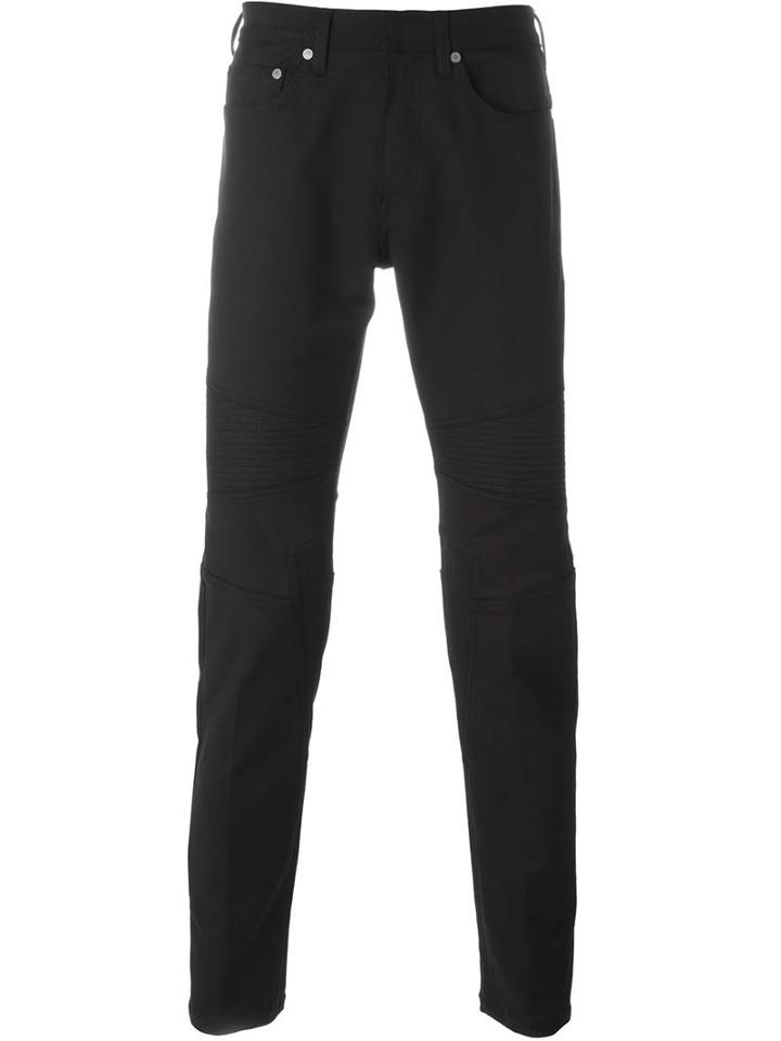 Neil Barrett Skinny Jeans, Men's, Size: 34, Black, Cotton/spandex/elastane