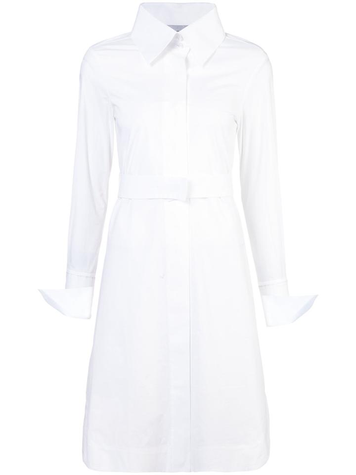 Balossa White Shirt Aura Shirt Dress