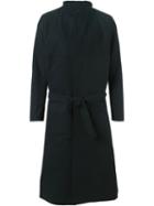 Stephan Schneider Belted 'shadow' Trench Coat, Men's, Size: Iii, Black, Cotton