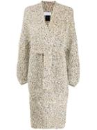 Christian Wijnants Karna Belted Overcoat - White
