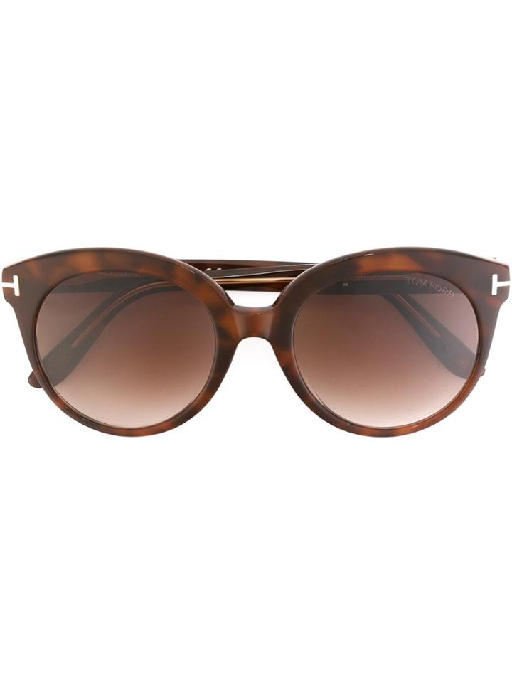 Tom Ford Eyewear 'monica' Sunglasses - Brown