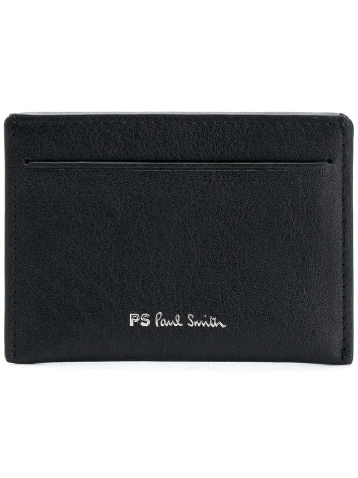 Ps Paul Smith Logo Embossed Cardholder - Black