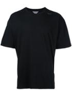 Unused - Round Neck Short Sleeve T-shirt - Men - Cotton - 3, Black, Cotton