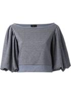 Dresscamp Cropped Puff Sleeve Top