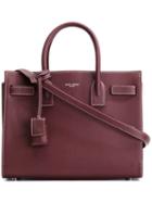 Saint Laurent - Baby Sac De Jour Tote - Women - Leather - One Size, Women's, Pink/purple, Leather
