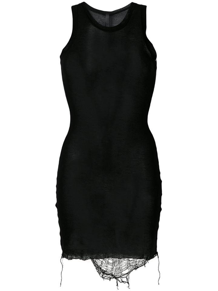 Barbara I Gongini Sleeveless Vest Top - Black