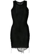 Barbara I Gongini Sleeveless Vest Top - Black