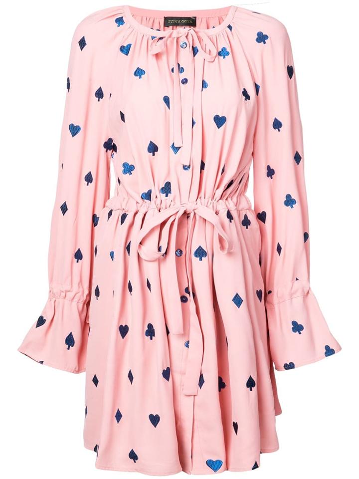 Stine Goya Suite Print Dress - Pink