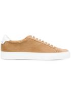 Givenchy Contrast Lace-up Sneakers - Brown