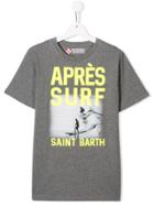 Mc2 Saint Barth Kids Surf T-shirt - Grey