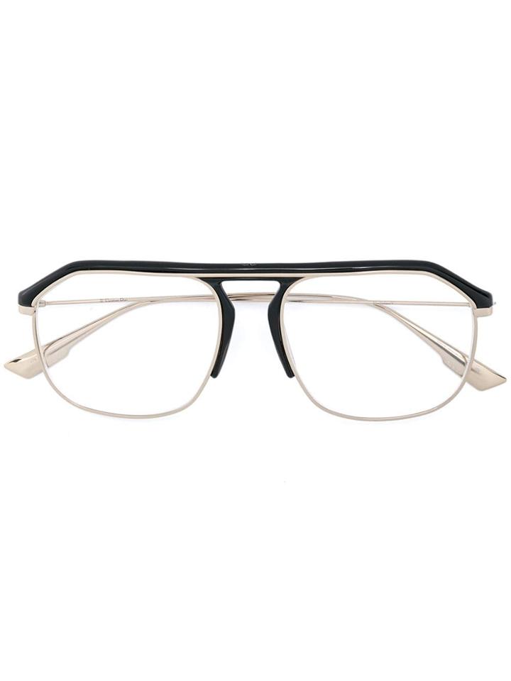 Dior Eyewear Stellairev Glasses - Brown