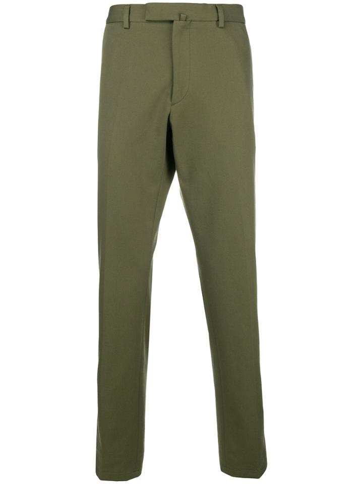 Valentino Tailored Fitted Trousers - Green