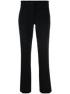 L'autre Chose Cropped Tailored Trousers - Black