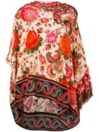 Anjuna - Floral Print Tunic - Women - Silk - Xs, Silk