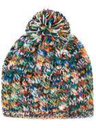 Missoni Chunky Knit Beanie - Green
