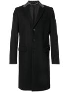 Givenchy Stud Collar Coat - Black