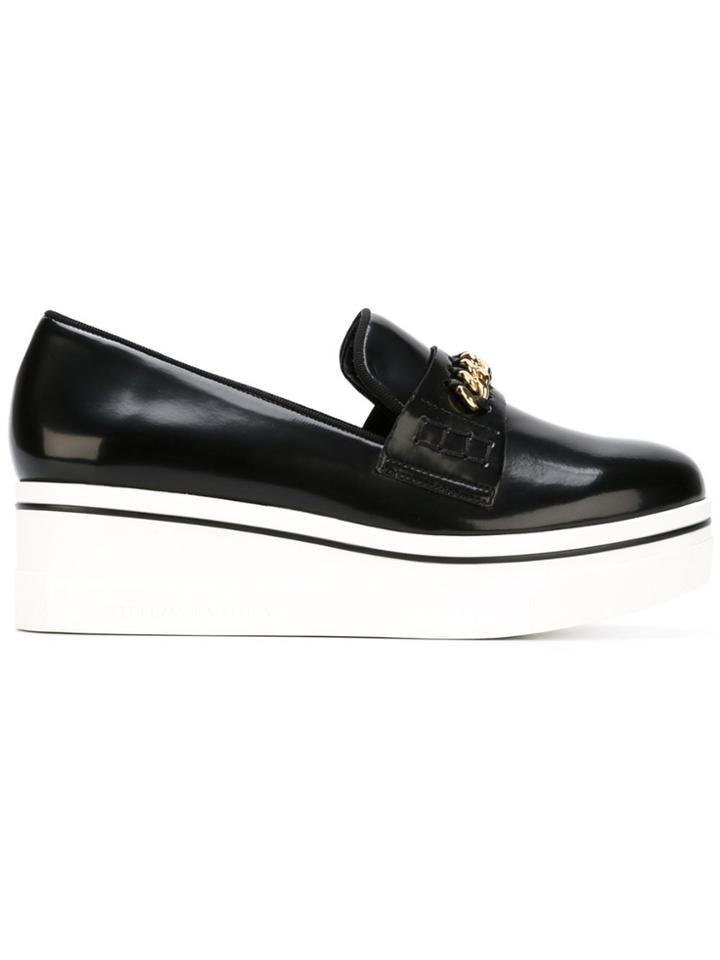 Stella Mccartney 'binx Falabella' Loafers - Black
