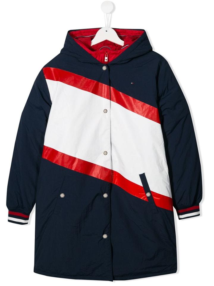Tommy Hilfiger Junior Bold Stripe Jacket - Blue