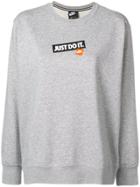 Nike Just Do It Sweatshirt - Grey