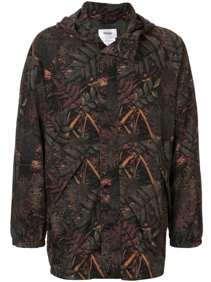 Doublet Patterned Windbreaker Jacket - Multicolour