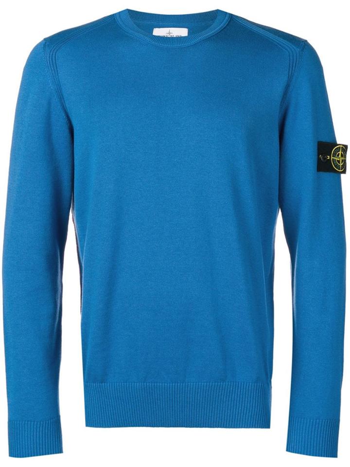 Stone Island Relaxed Sweatshirts - Blue