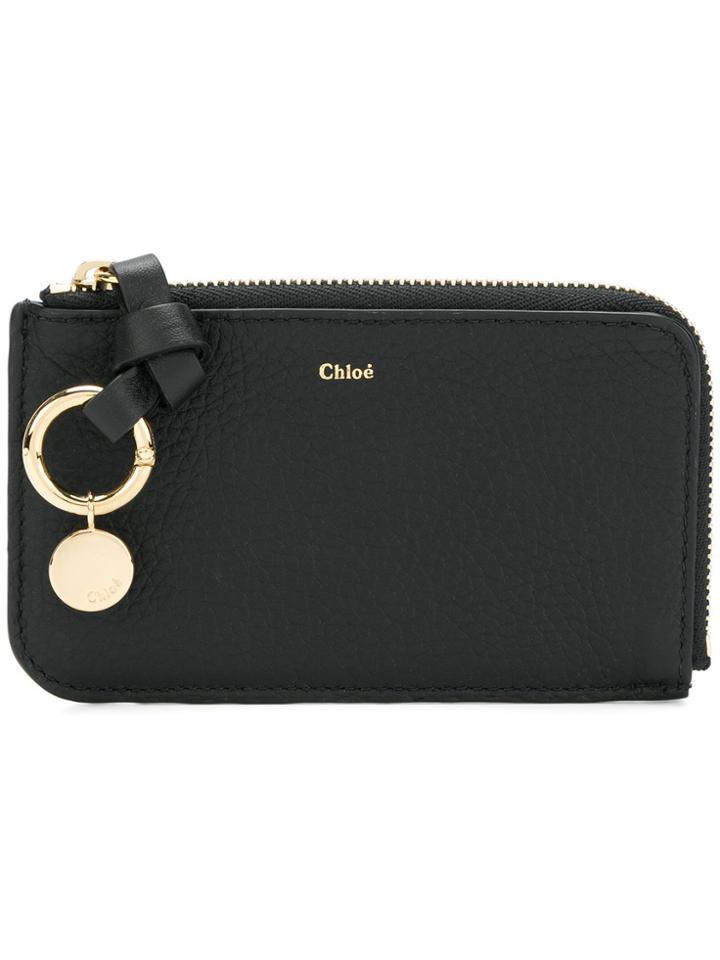 Chloé Alphabet Purse - Black