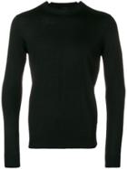 Daniele Alessandrini Crew Neck Pullover - Black